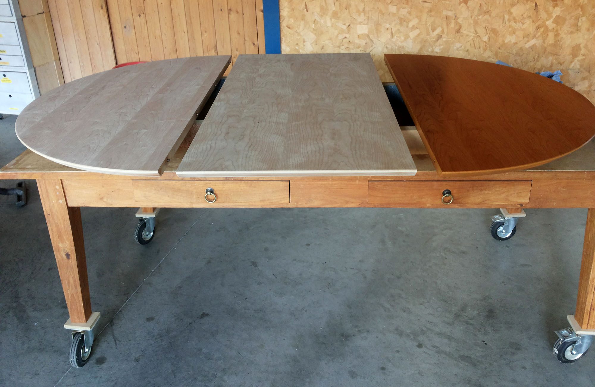 Tafel opnieuw fineren